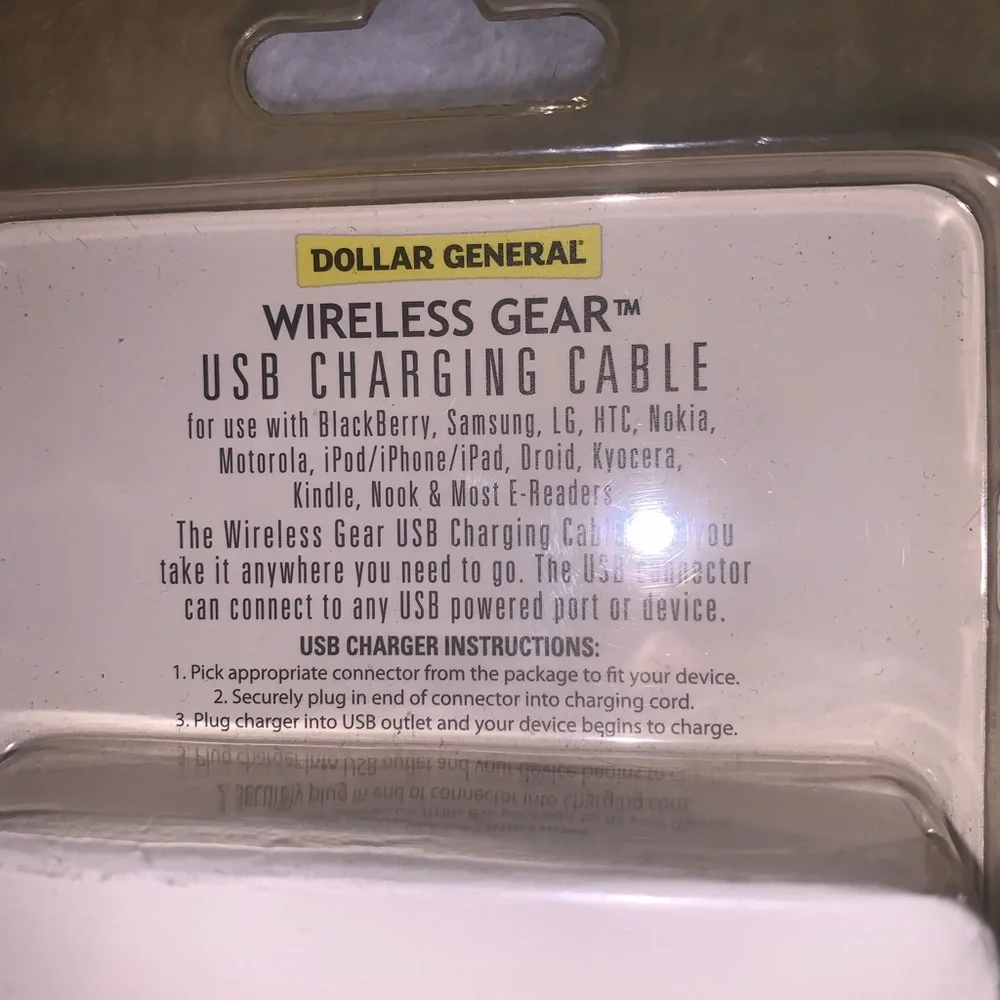 Black USB Charging Cable for Multiple Devices